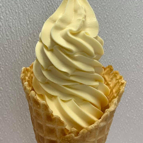 Homemade Pineapple Soft Serve Ice Cream 