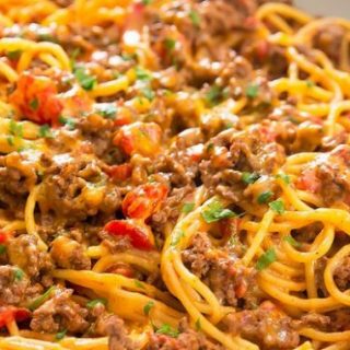 TACO SPAGHETTI TO DIE FOR