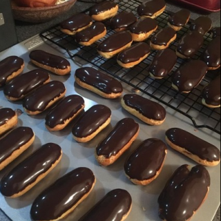 -CHOCOLATE ECLAIRS RECIPE :