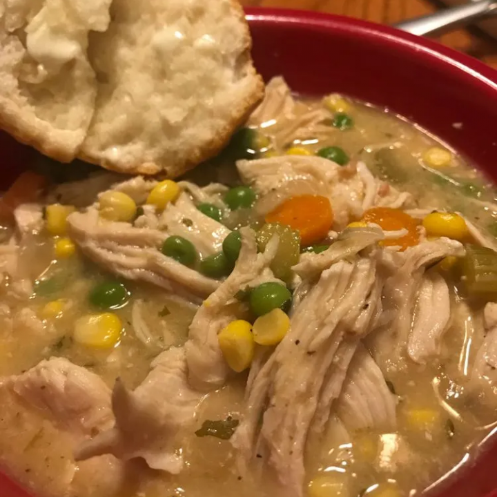 SLOW COOKER CHICKEN POT PIE