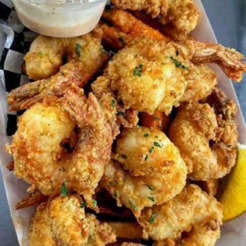 -Creole Fried Shrimp Recipe :