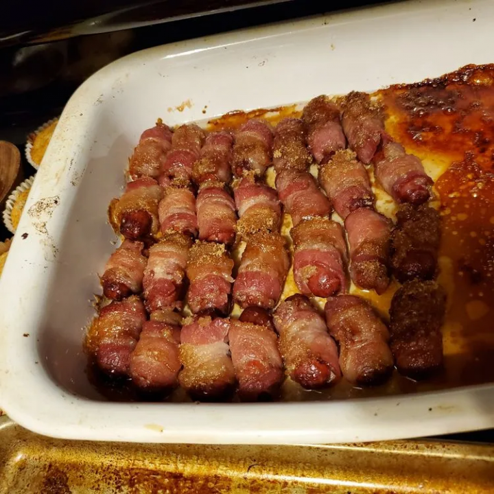 LITTLE SMOKIES WRAPPED IN BACON