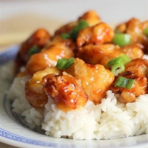 ASIAN ORANGE CHICKEN