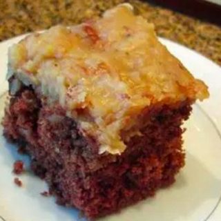 GERMAN CHOCOLATE SHEET CAKE (FROM THE 1950’S)