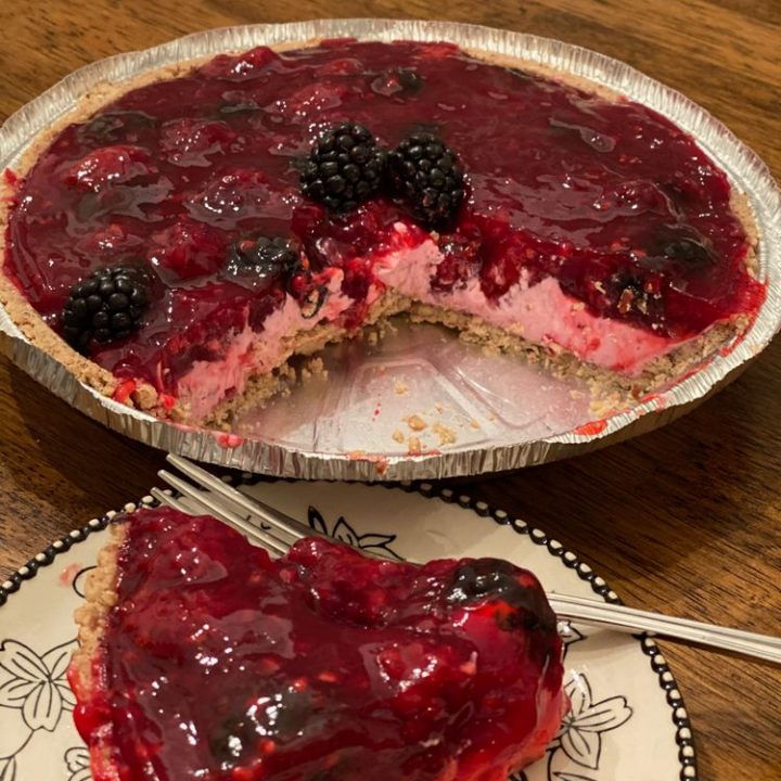 BLACKBERRY CREAM CHEESE DESSERT