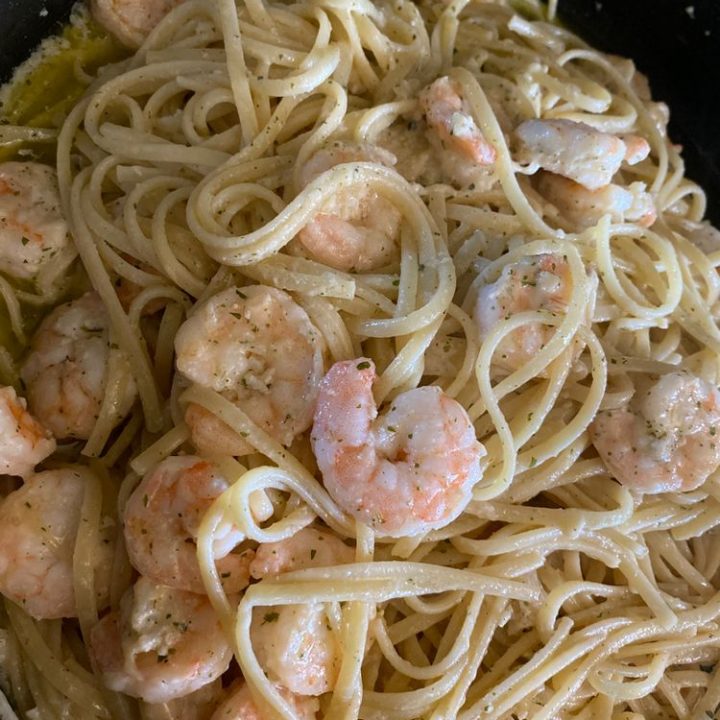 GARLIC BUTTER SHRIMP SCAMPI