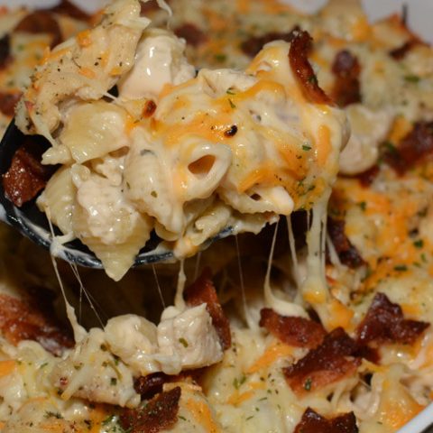 CHICKEN BACON RANCH CASSEROLE