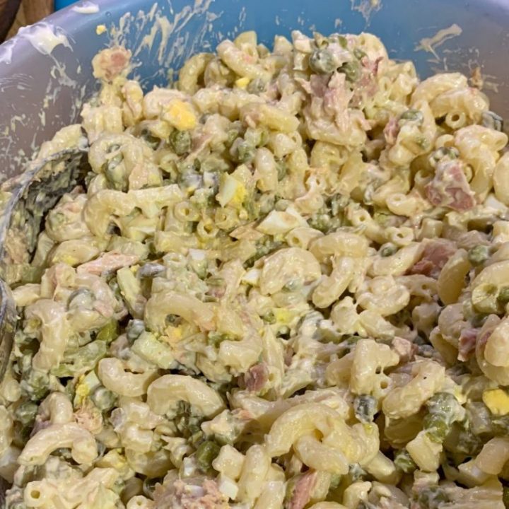 Grandma’s Tuna Macaroni Salad