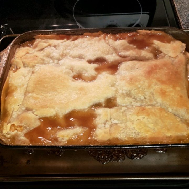 Homemade Peach Cobbler