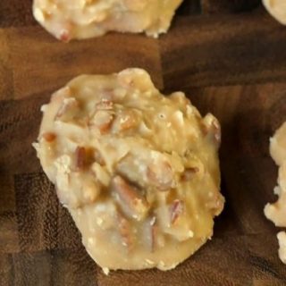 NO-BAKE COCONUT PECAN PRALINE COOKIES