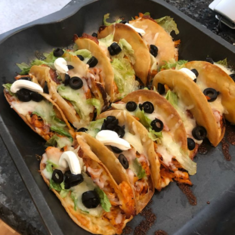 EASY ROTISSERIE CHICKEN TACOS