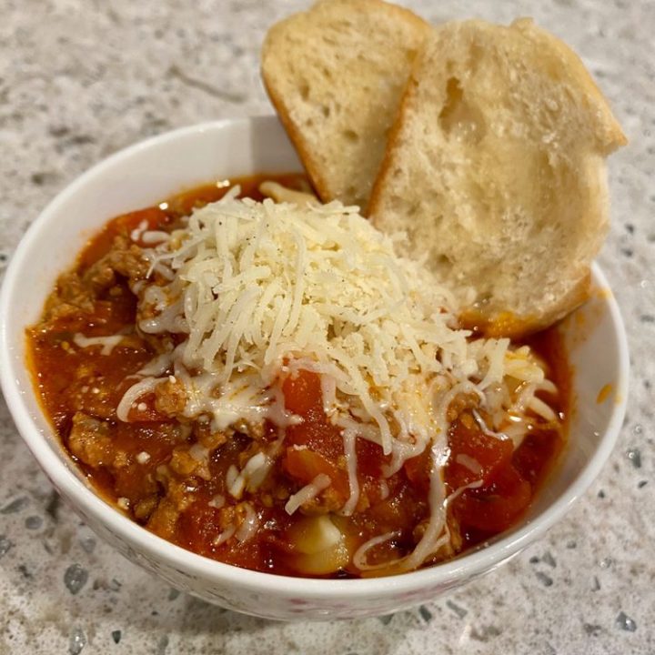 ONE POT LASAGNA SOUP