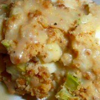 CHICKEN AND DRESSING CASSEROLE