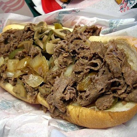 Our Family Crock Pot Philly Cheesesteak Sandwiches