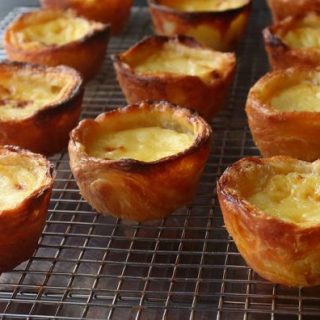 PORTUGUESE CUSTARD TARTS (PASTEIS DE NATA)