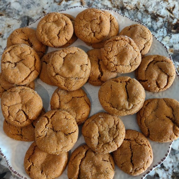 OLD FASHIONED GRANDMA SOFT MOLASSES COOKIES