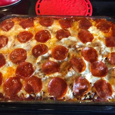 PIZZA CASSEROLE