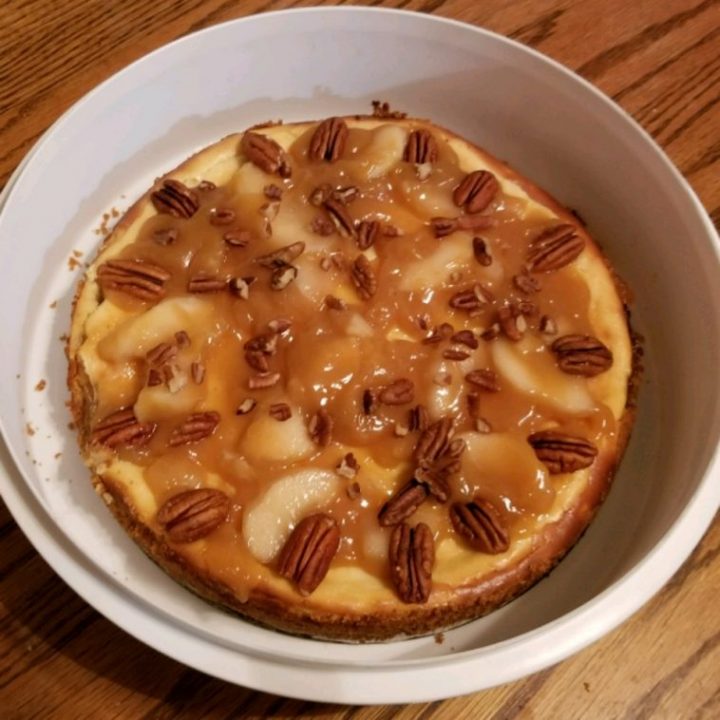 Caramel Apple Cheesecake