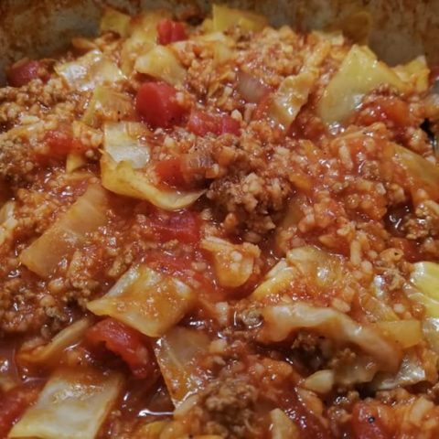 Unstuffed Cabbage Rolls