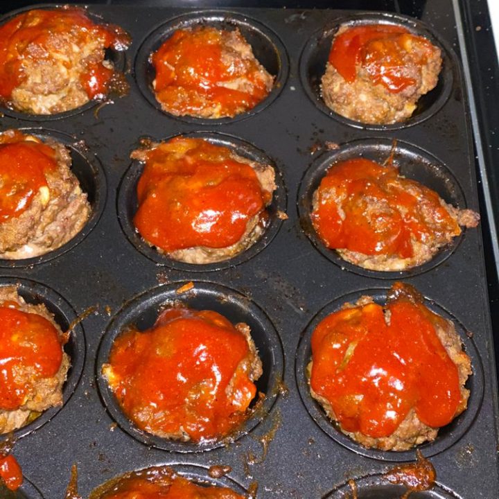 MINI MEATLOAF MUFFINS