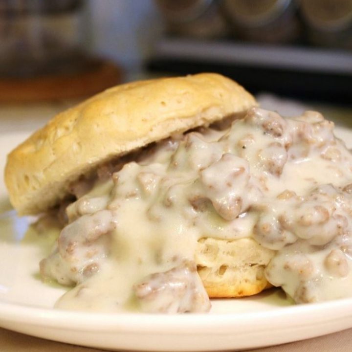 Buttermilk Biscuits N Sausage Gravy