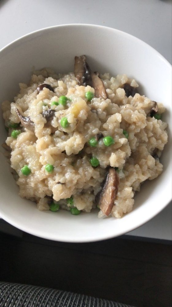SLOW COOKER MUSHROOM RISOTTO - Delish Grandma's Recipes