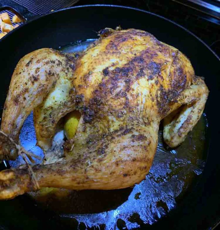 Juicy Roasted Chicken - Delish Grandma's Recipes