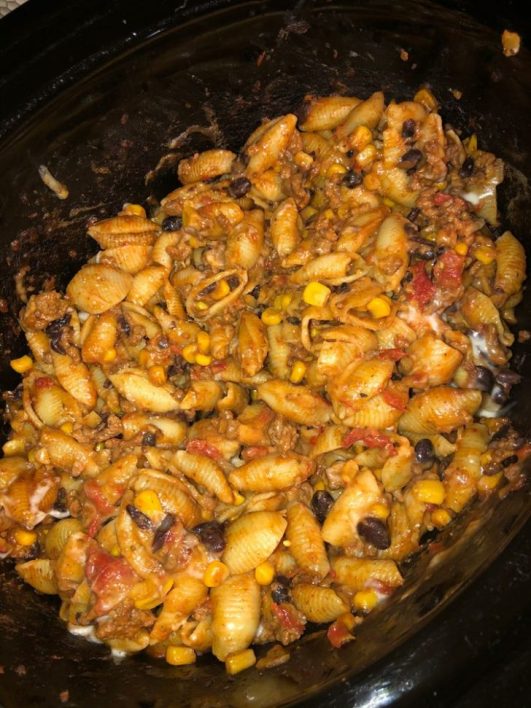 EASY SLOW COOKER TACO PASTA Delish Grandma's Recipes