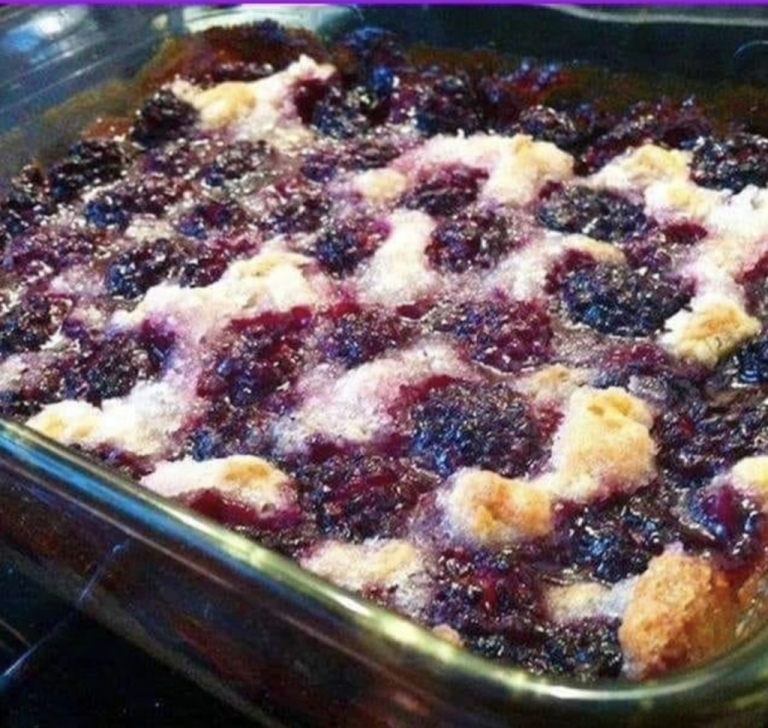 Blackberry cobbler Delish Grandma's Recipes