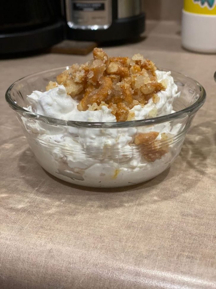 Pineapple Pretzel Fluff Salad A Summer Treat Delish Grandma's Recipes