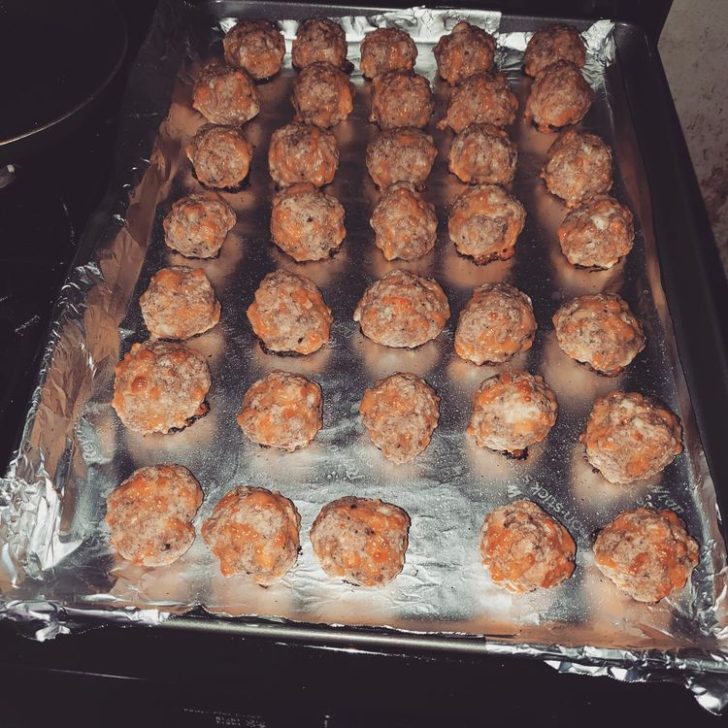 CREAM CHEESE SAUSAGE BALLS Delish Grandma's Recipes