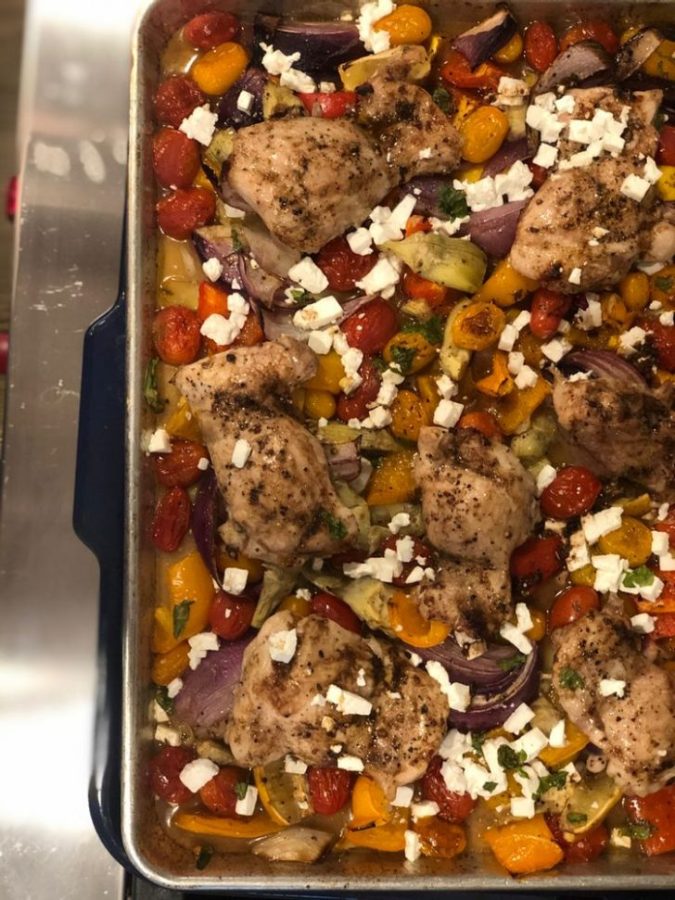 SHEET PAN GREEK CHICKEN Delish Grandma's Recipes