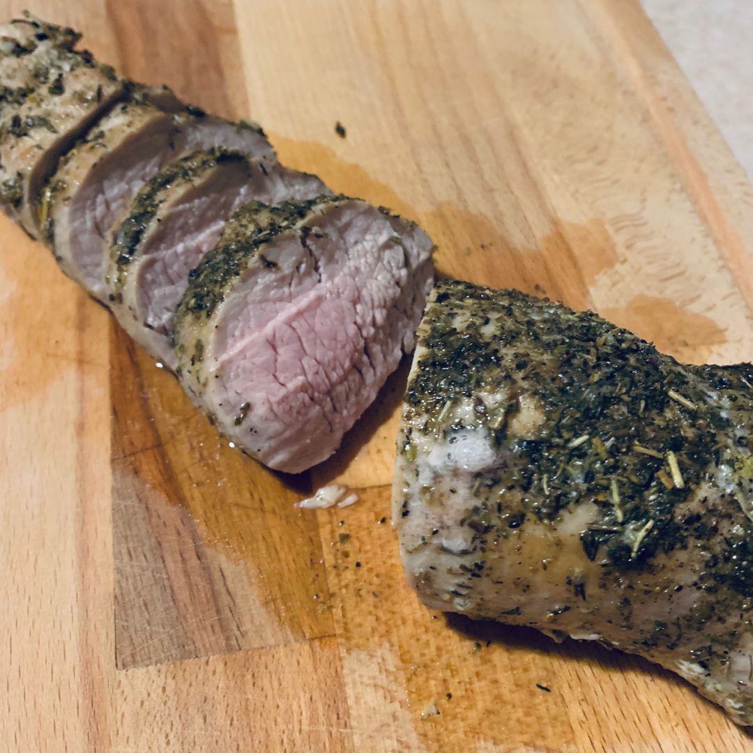 THE BEST GARLIC BAKED PORK TENDERLOIN RECIPE EVER