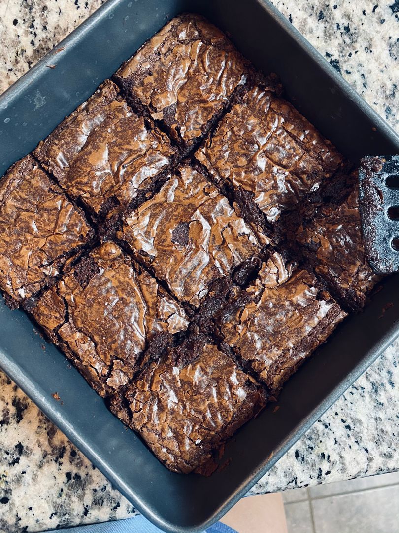 FUDGY BROWNIES FROM SCRATCH