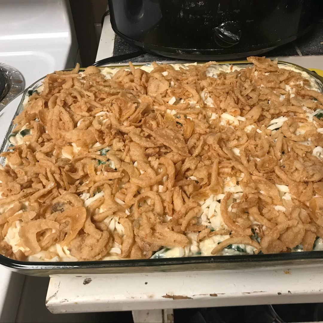 FRENCH ONION CHICKEN AND RICE BAKE