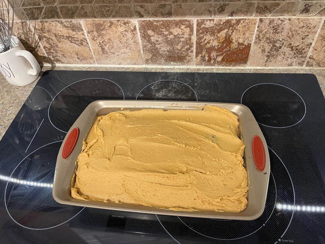 CHOCOLATE CAKE WITH PEANUT BUTTER FROSTING