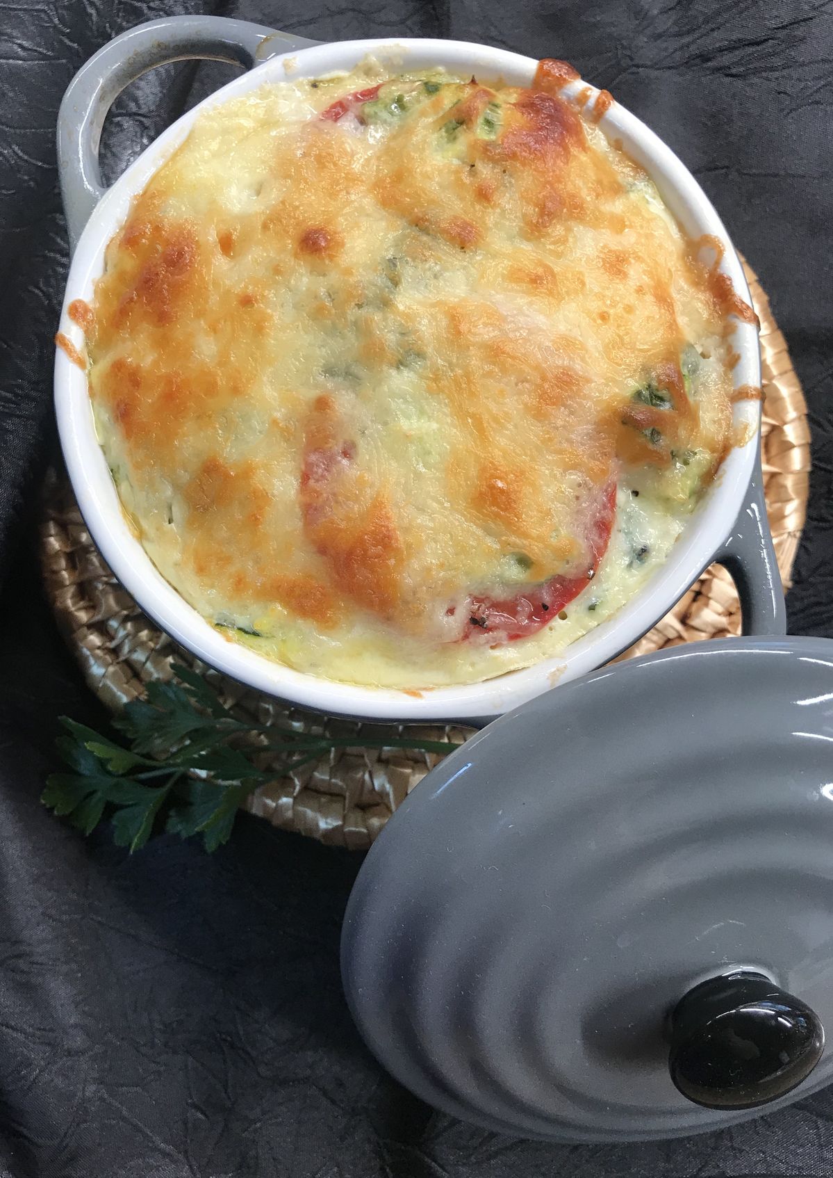 ZUCCHINI TOMATO GRATIN RECIPE