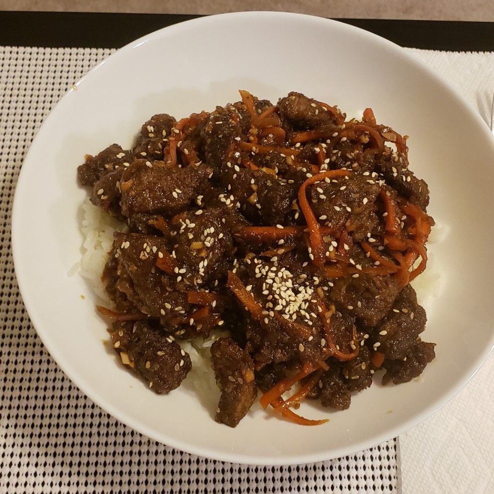 30 MINUTE GINGER BEEF