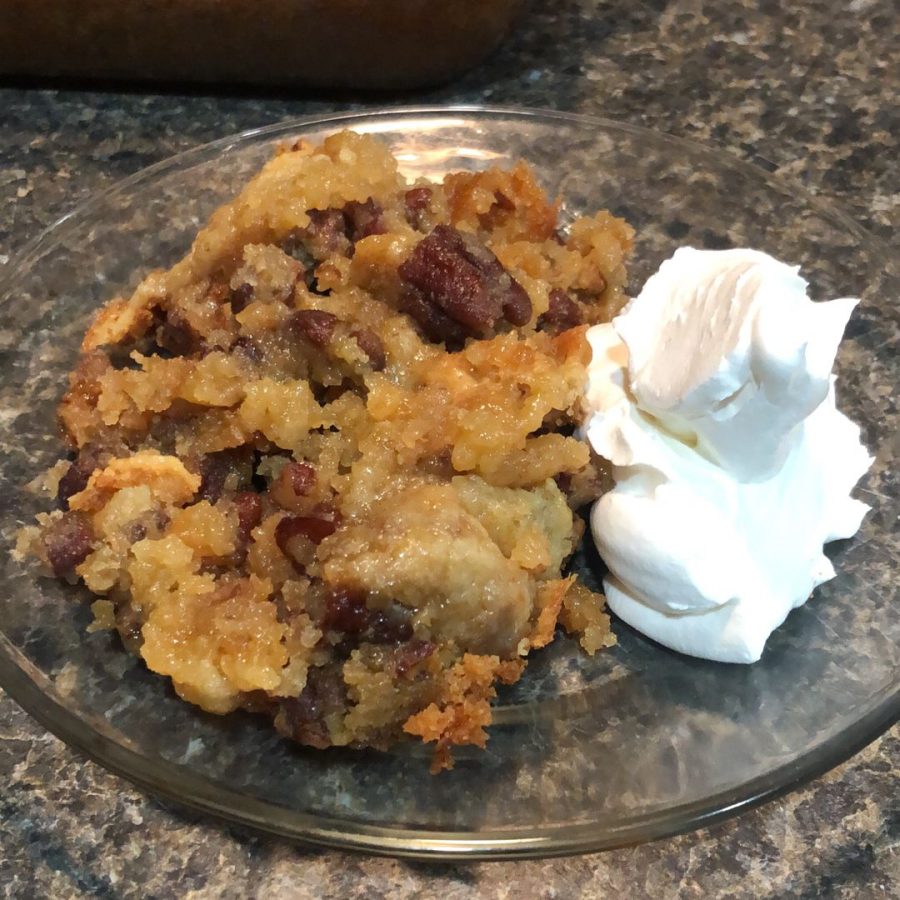 PECAN PIE COBBLER Delish Grandma S Recipes   W3 900x900 