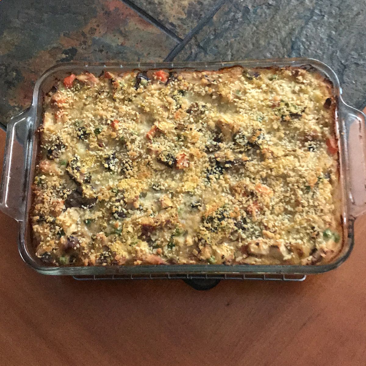 CHICKEN POT PIE SPAGHETTI SQUASH CASSEROLE Delish Grandma's Recipes