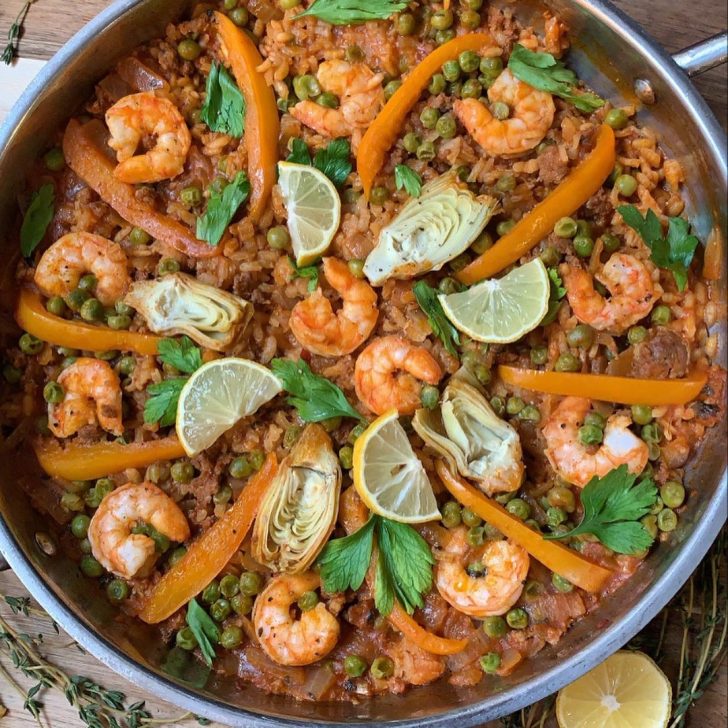SHRIMP SCAMPI PIZZA - Delish Grandma's Recipes