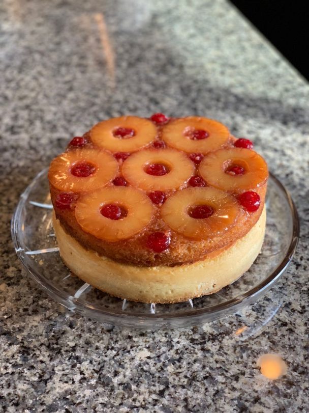 PINEAPPLE UPSIDE DOWN CHEESECAKE CAKE Delish Grandma's Recipes