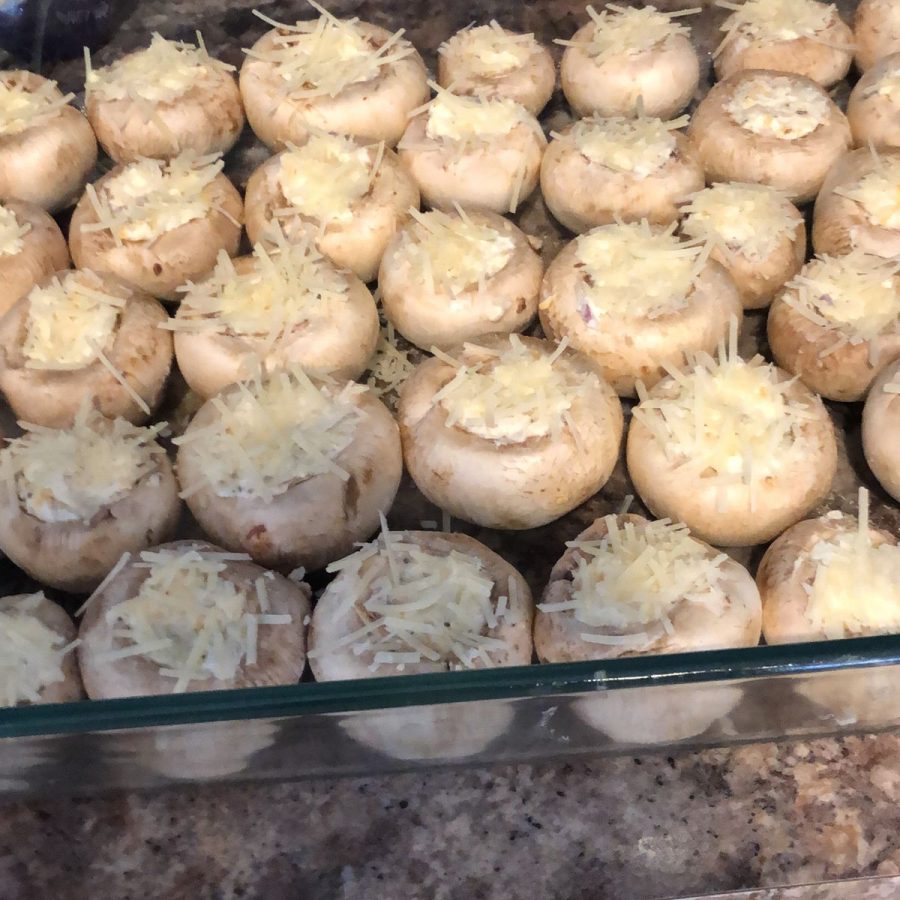 CREAM CHEESE STUFFED MUSHROOMS - Delish Grandma's Recipes