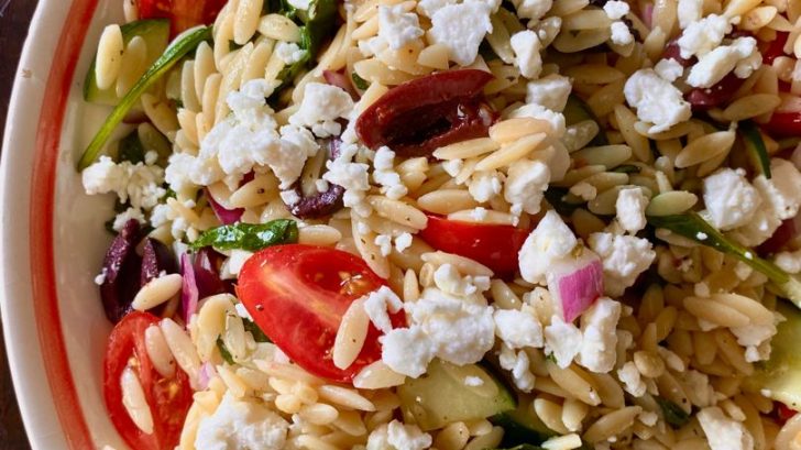 Old Fashioned Pasta Salad Delish Grandmas Recipes 