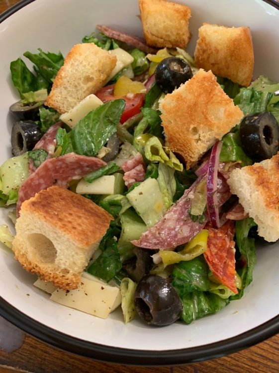 Italian Chop Chop Salad The Perfect Dish For A Quick Lunch Delish Grandmas Recipes 