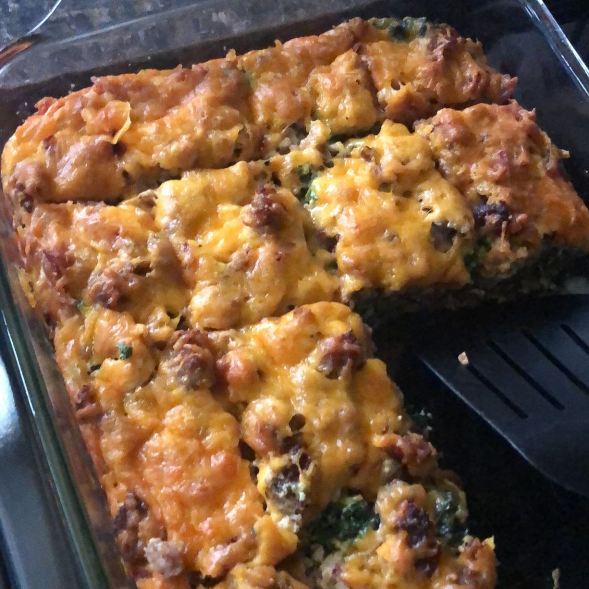 KETO LOW-CARB BACON, EGG, AND SPINACH BREAKFAST CASSEROLE - Delish