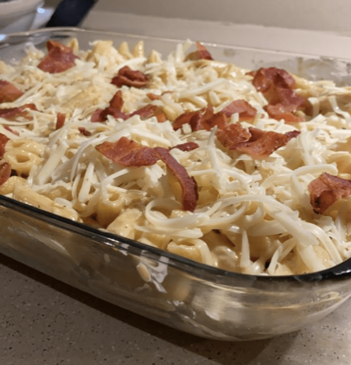 CHICKEN RANCH PASTA BAKE