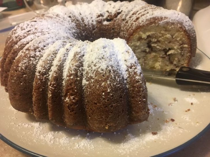 GRANDMA’S SOUR CREAM COFFEE CAKE AN OLD FASHIONED POUND CAKE RECIPE