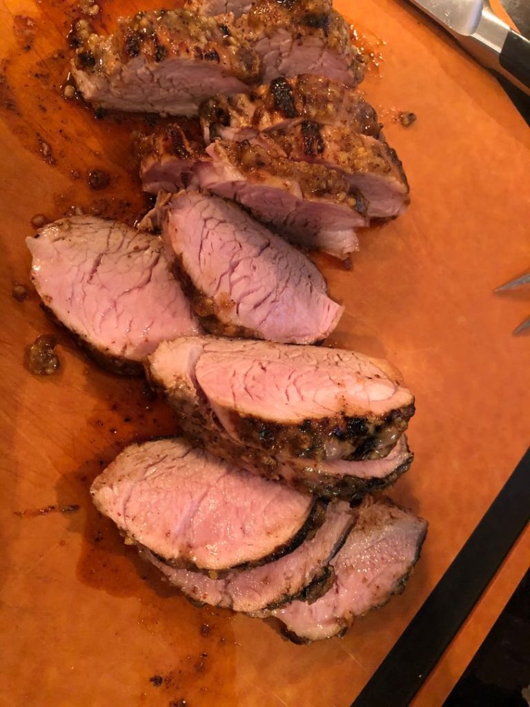 HONEY DIJON GARLIC ROASTED PORK TENDERLOIN - Delish Grandma's Recipes