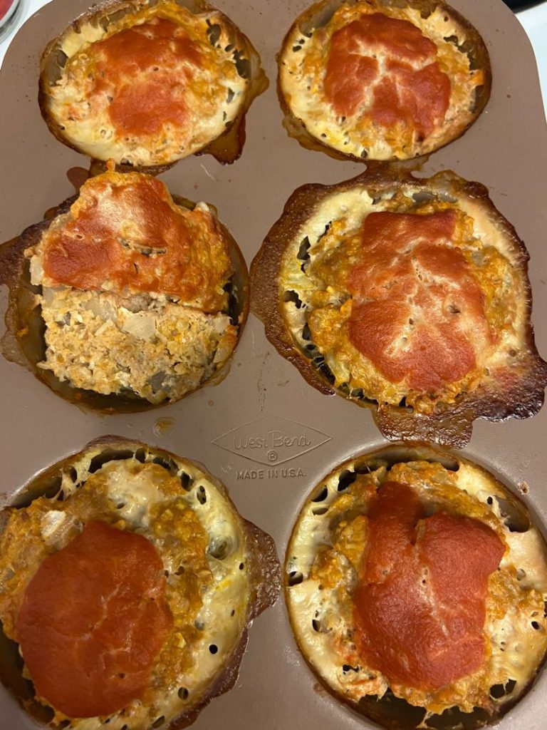 MEATLOAF IN A MUFFIN PAN